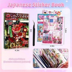 Cute Japanese Sticker Collection – 800+ Self-Adhesive Stickers for Crafts