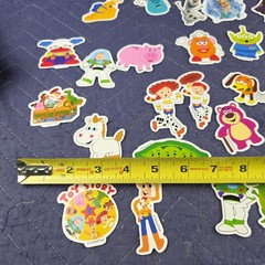 Lot Of 57 Disney Pixar Stickers Toy Story Stitch Frozen Monsters Inc