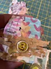 Unique Handmade Ephemera, Scrapbook,Junk Journal,tag,embellishment Mixed Media