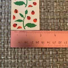 New Mrs. Grossman Scrapbooking Stickers – Lady Bugs