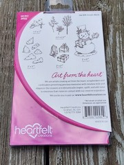 Heartfelt Creations COUNTRYSIDE WINTERSCAPES Winter Scapes Cling Stamp HCPC-3942