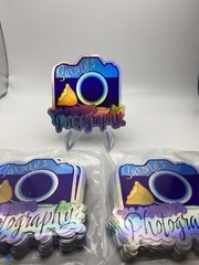 Custom Holographic Vinyl Stickers / Die Cut Stickers / Logo Stickers