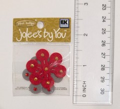 Felt Deco Snowflakes Christmas Jolee’s By You Mini Scrapbooking Embellishments