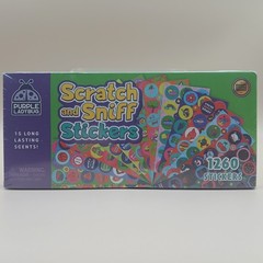 1260 Scratch & Sniff Stickers – 45 Sheets – Purple Ladybug – Multi-Scent Fun