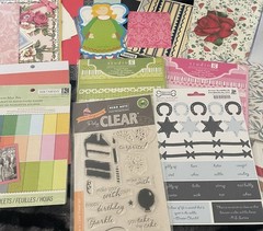Assorted Goodies Scrapbooking & Card Making Supplies