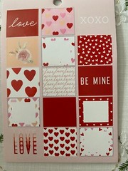 RECOLLECTIONS VALENTINE’S DAY STICKER BOOK 268 PC STICKERS 12 SHEETS ROMANCE