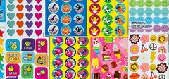 555+ Lot Scrapbooking Supplies Stickers, feel good positive sticker Collection