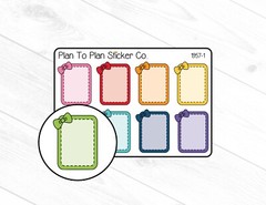 1957-1~~Full Box With Bow Bold Planner Stickers.