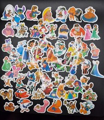 Disney Character Stickers 25 Pack Random Assortment Sticker Decal – US Seller