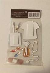 Recollections Nurse Stickers, 3D, Great for Scrapbooking
