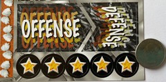 MEGAPHONES Cardstock Sticker (23pc)Scrappin’ Sports•Cheerleading •Team•Star•Yeah