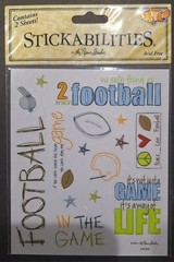 Stick abilities By The Paper Studios with Football Theme-It’s Not Just A Game