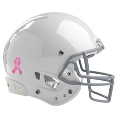Pink Ribbon Stickers For Helmets | 50 PACK | Full Color Breast Cancer Awareness