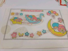Vintage Stickers Sanrio Hello Kitty Little Twin Stars Assorted Lot
