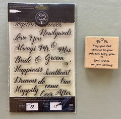 Large Lot of Wedding Stickers and Stamps! Jolee’s Boutique, K & Co,, Etc