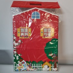 VTG 80’s Sticker Grossmans Vinyl Peel and Play Reusable House Bears Dog Kitchen