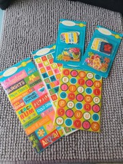 Tropical Beach Vacation Coordinating Scrapbook Stickers