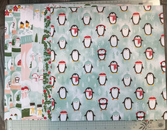 Snowy Scenes 12″ x 12″ DSPaper 8 full sheets, 2-12x 11 sheets, 1-6″ x 12″ sheets