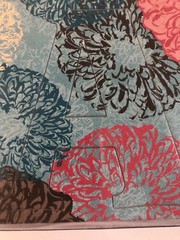 Fiskars Alphabet Chipboard Monogram MUMS THE WORD Pattern 3.5″ Cloud 9 Design