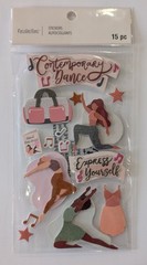 Contemporary Dance Scrapbooking Stickers by Recollections