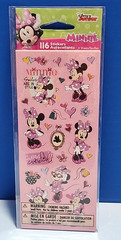 Lot of 4 Disney Sticker Mickey Minnie Mouse Dimensional Scrapbook