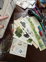 Huge Lot of Scrapbooking Art Supplies Mixed Lot Stickers Tools Paper & More