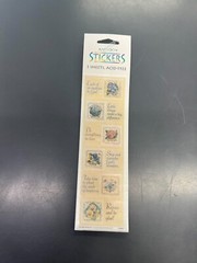 CUTE VINTAGE ANTIOCH STICKERS – 3 SHEETS ACID-FREE