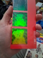 Sticker Zone 3-D Hologram Bear Theme Holographic Stickers New Sealed