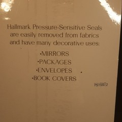 Hallmark Thanksgiving Fall Stickers Turkeys Corn Pumpkins Squash Leaves Autumn
