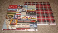 Carta Bella 12×12 Double Sided Scrapbook Paper Lot A ~ All Aboard…Trains