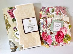 Anna Griffin Vintage Collage Card Toppers 2 AG501 109/117 Die Cuts Cardmaking