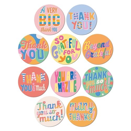 S&O 600 Thank You for Supporting My Small Business Stickers – Cute Thanks