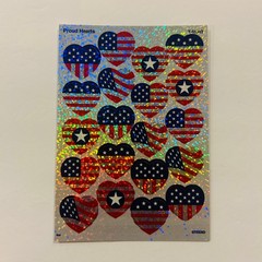 TREND Sparkle Sticker Sheets PROUD HEARTS, SUN SMILES, HEARTS 5 pk NEW