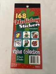 Lot Of 3 Sticker Books 168 PMG Halloween Unused 326 PMG Christmas Holiday NEW
