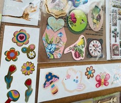 250+ Stickers | Animal Bird Aquarium SEA LIFE Creatures Floral Insect MXD Themes