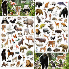 24 Sheets Spring Stickers for Kids, 840 PCS Spring Decorative Stickers Crafts Pa