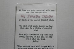 MFT My Favorite Things Window Shopping Clear Stamps Shoes Friends Retired