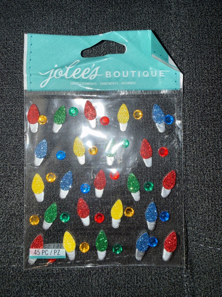 Jolees Boutique 3D Dimensional Sticker Wedding Baby School List #2 YOU PICK