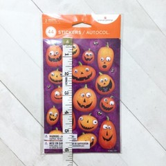 Jack O Lantern Halloween Stickers Pumpkin Google Eye Craft Embellishments