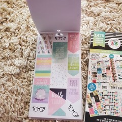 The Happy Planner Sticker Book Lot Of 2 + Student Sticker Book