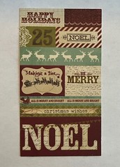 New My Mind’s Eye Lost & Found Christmas Special Edition 3 Sheet Sticker Set