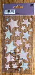 Sticko Colorful STARS With Patterns Repeat Design Shapes Card Scrapbook Stickers