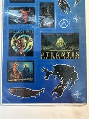 Vintage Sandy Lion Disney’s Atlantis The Lost Empire Stickers – New Sealed