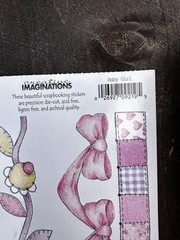 Creative Imaginations Renae Lindgren 5.5x12inch Sticker ~ Baby Girl Lot Of 5