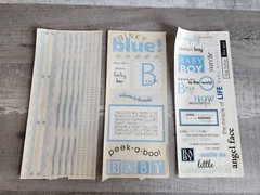 Jumbo Sticker Sheets – MAMBI Baby Boy Toys Scrapbook NEW Retired #39