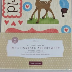 Close to My Heart Reflections Stickease X7118C Twitterpated Deer Nature NEW
