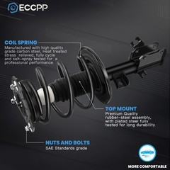 ECCPP Complete Struts Spring Assembly Front Struts Shock Absorber Fit for 200…