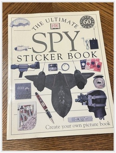 DK Ultimate Spy Sticker Book NOS 2003 – Childrens Activity Book New York