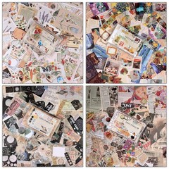 800pcs Vintage Junk Journal Supplies,Scrapbook Supplies Scrapbooking Paper an…