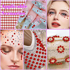 1799Pcs Gem Stickers – Self Adhesive Rhinestone Gems for Crafts – Valentine’S Da